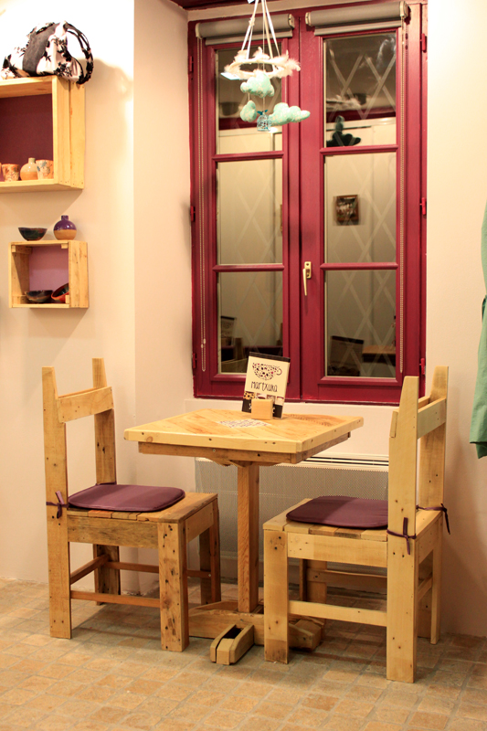 Mission 3} : construire des meubles en palettes Cuisine table de Créatif Fabrication