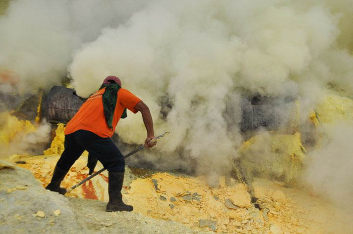 Soufre Indonésie