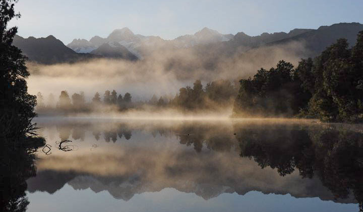 Mirror Lake Nouvelle Zélande