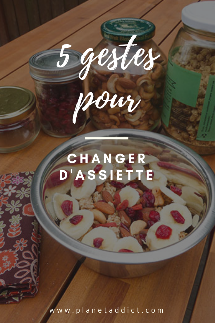 Pinterest - changer d'assiette