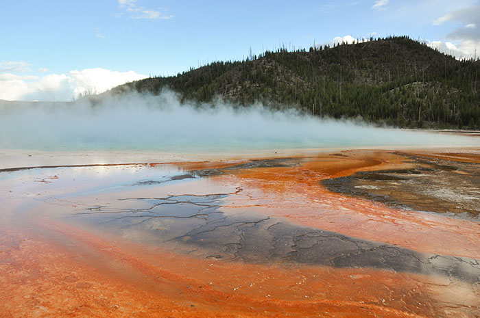 Yellowstone National Park : Grand Prismatic Spring