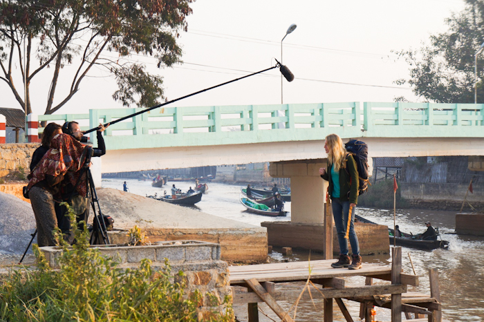 Les éclaireurs tournage