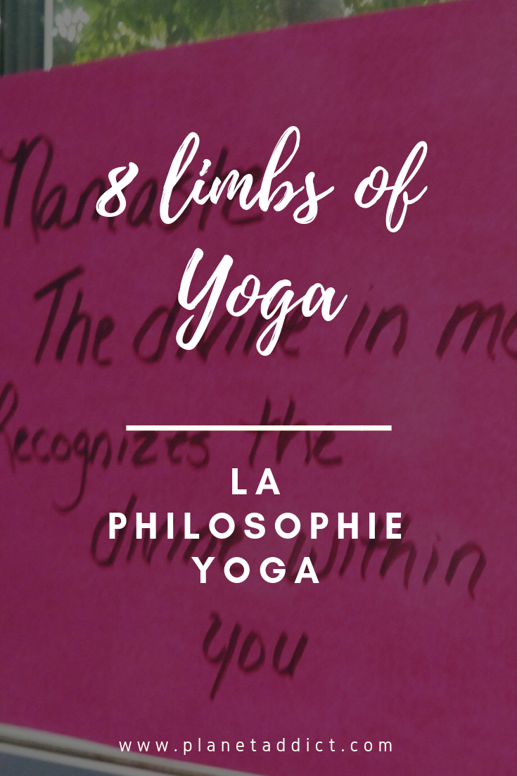 Pinterest - the 8 limbs of yoga