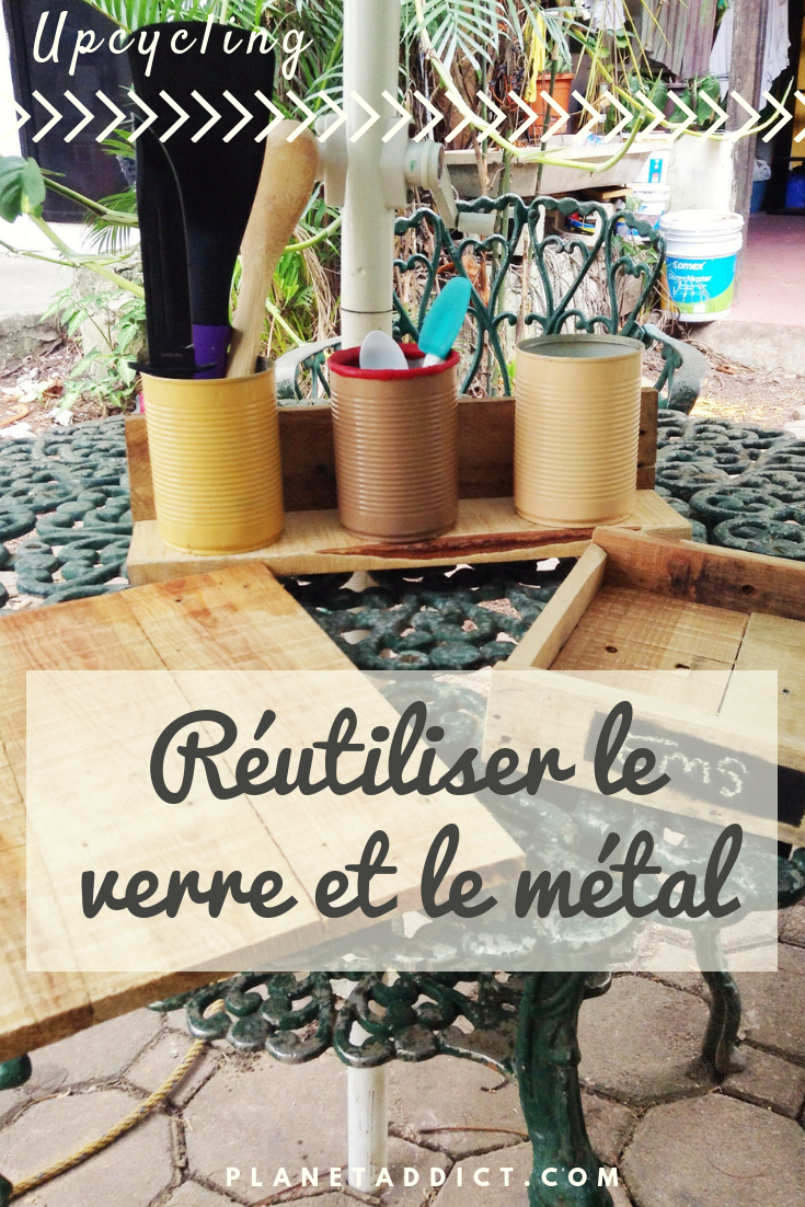 Pinterest-upcycling verre metal