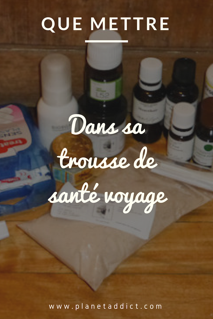 Pinterest - trousse santé
