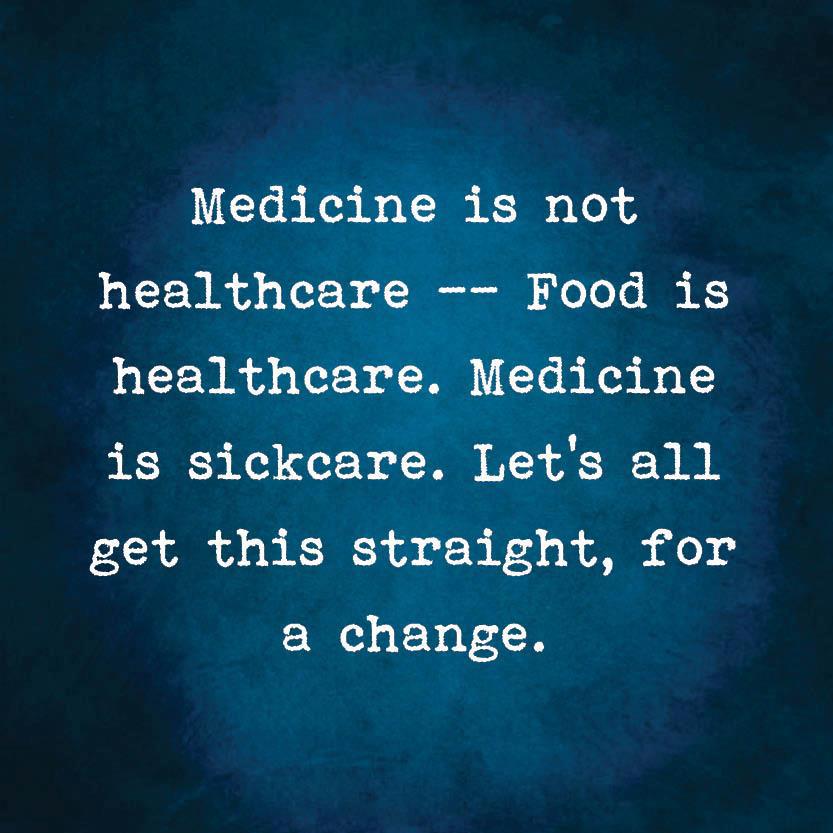 food is healthcare