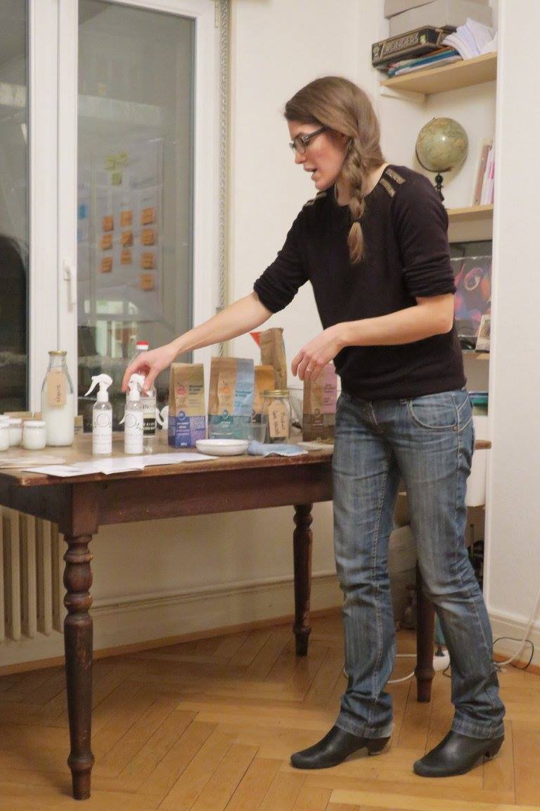 atelier sur les produits ménagers