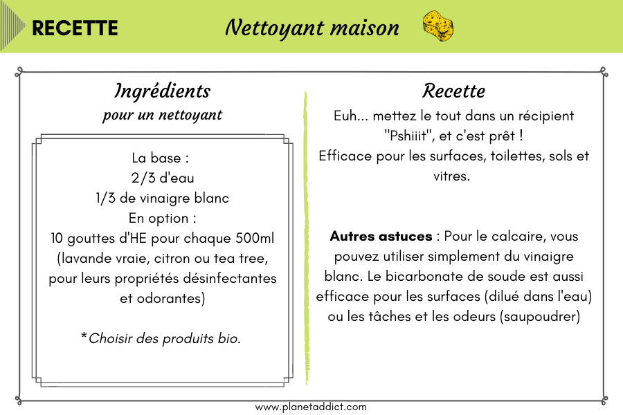 Recette-nettoyant