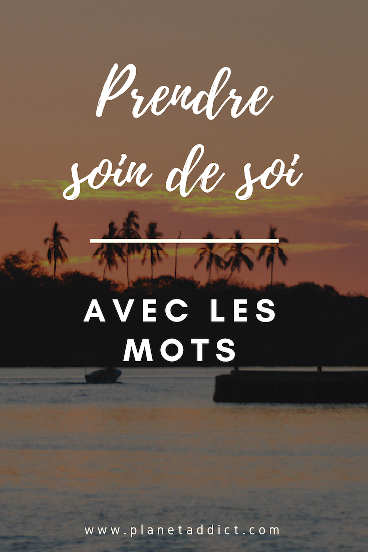 Pinterest - prendre soin avec les mots