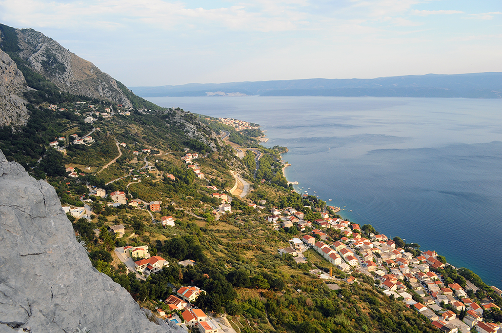 Omis vue du Fort